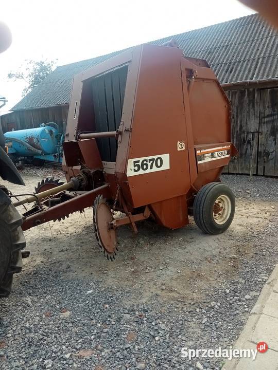 Prasa Hesston 5670 Bychawa