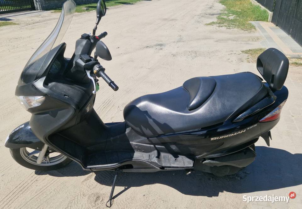 Skuter Suzuki burgman 125 2007 37000km mazowieckie Warszawa