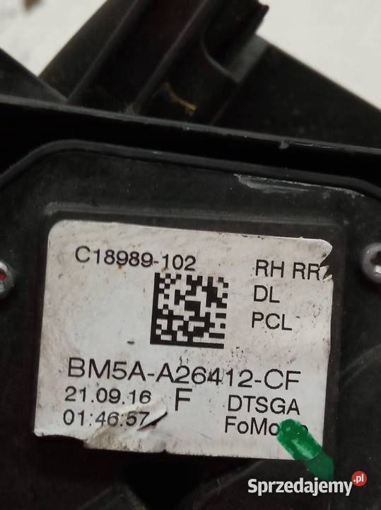 ZAMEK DRZWI TYŁ PRAWY EUROPA DS73F264A52BB Ford Zamki, wkładki i kluczyki świętokrzyskie