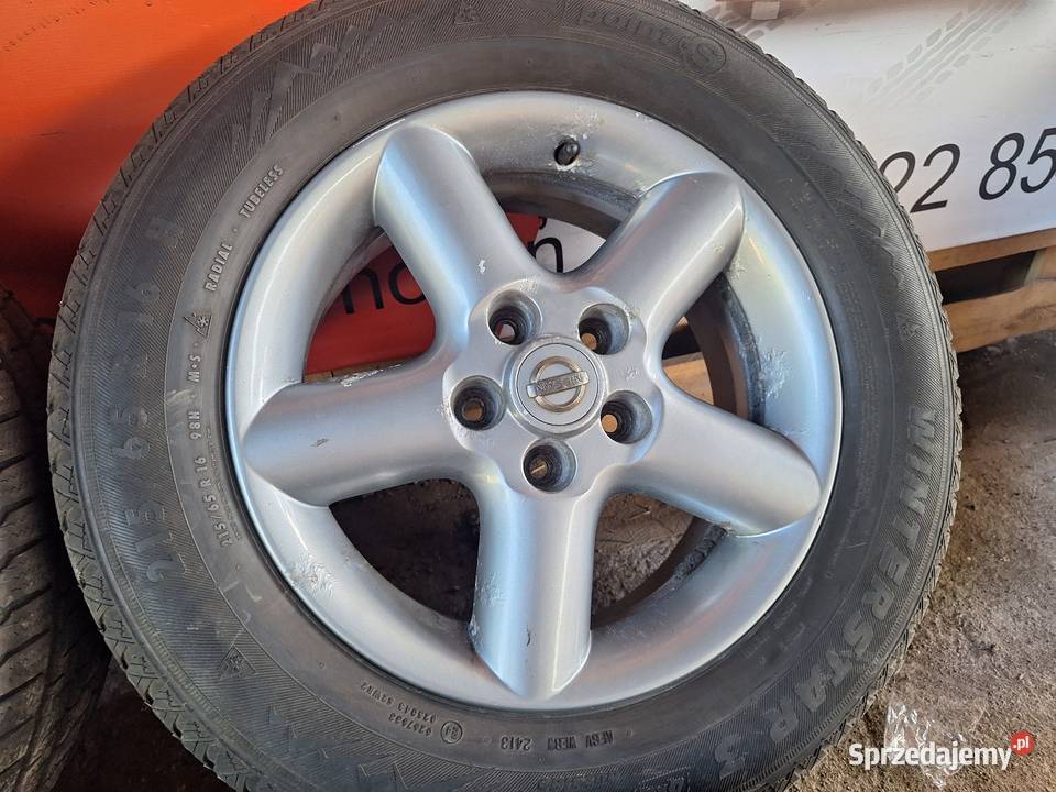 Alufelgi 5x1143 16 ET40 NISSAN Qashqai XTrail aluminiowe Choceń