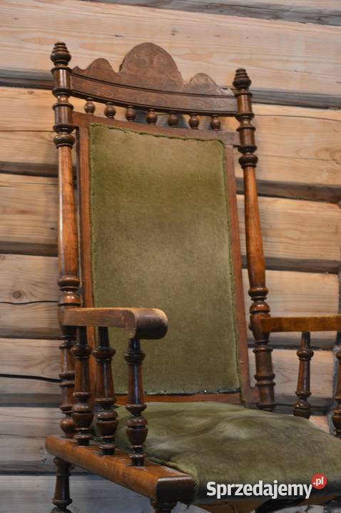 Zabytkowy fotel amerykański Warszawa