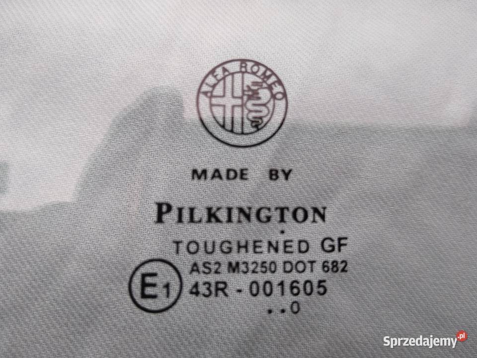 Alfa Romeo 159 szyba drzwi lewa przód Łódź