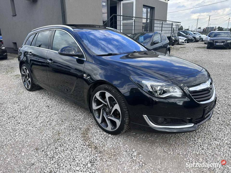 Opel Insignia OPC 4x4 Recaro Nawigacja Kamera czarny Ładna sprzedam