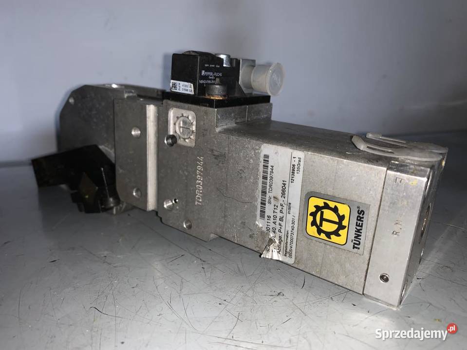 Tunkers VL 40 A10 T12 Pneumatic clamp Warszawa