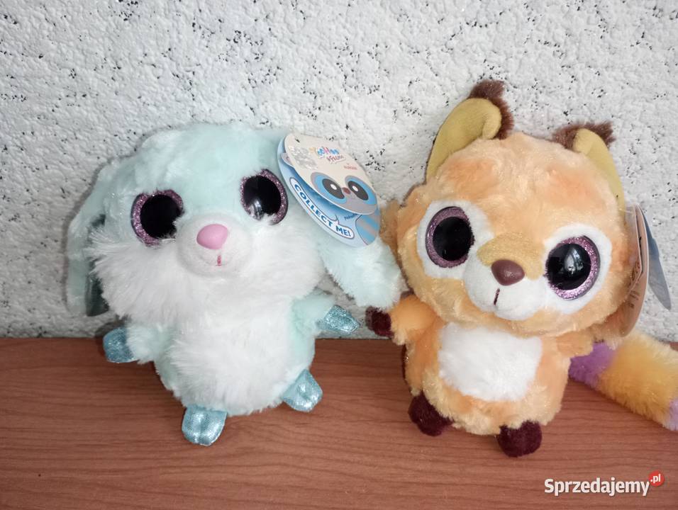 maskotki YooHoo friends królik i ryś nowe Szczecinek sprzedam