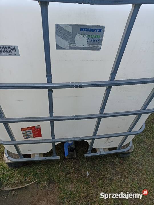 Zbiornik na wodę 1000l mauzer podkarpackie Kozodrza