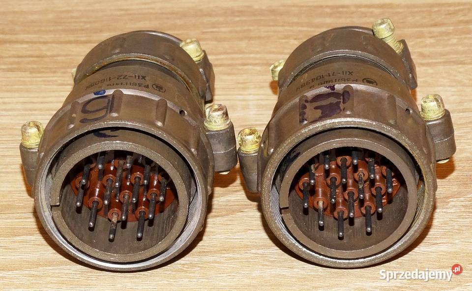 Złącze wtyk męski przemysłowy wojskowy 14 pinów