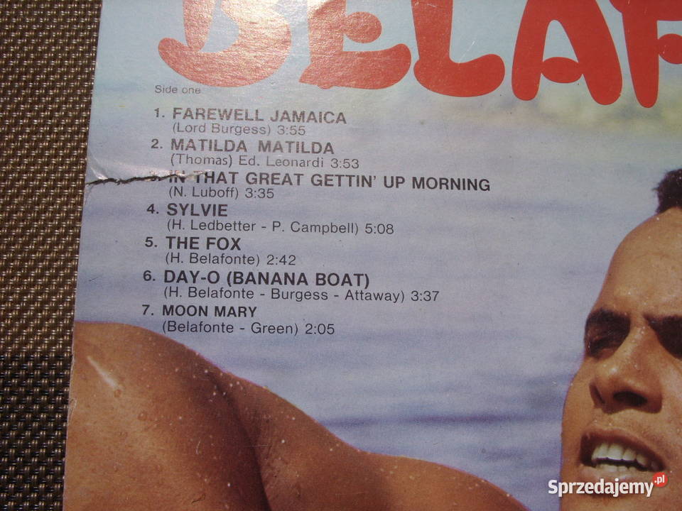 WINYL LP HARRY BELAFONTE15 GREATEST HITS LOTUS Wołów
