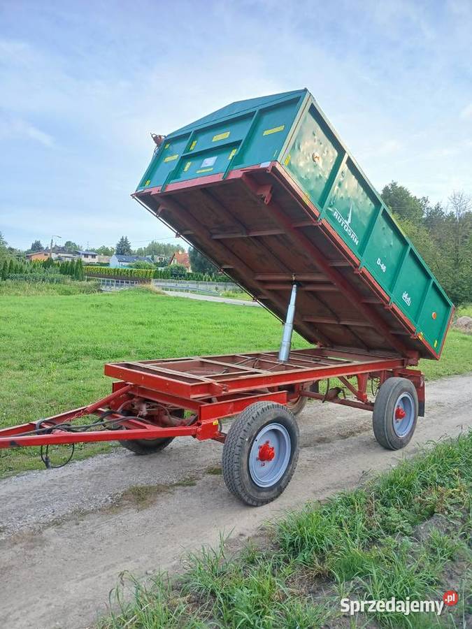 Przyczepa wywrotka d46 produkcji 2011 Rzgów