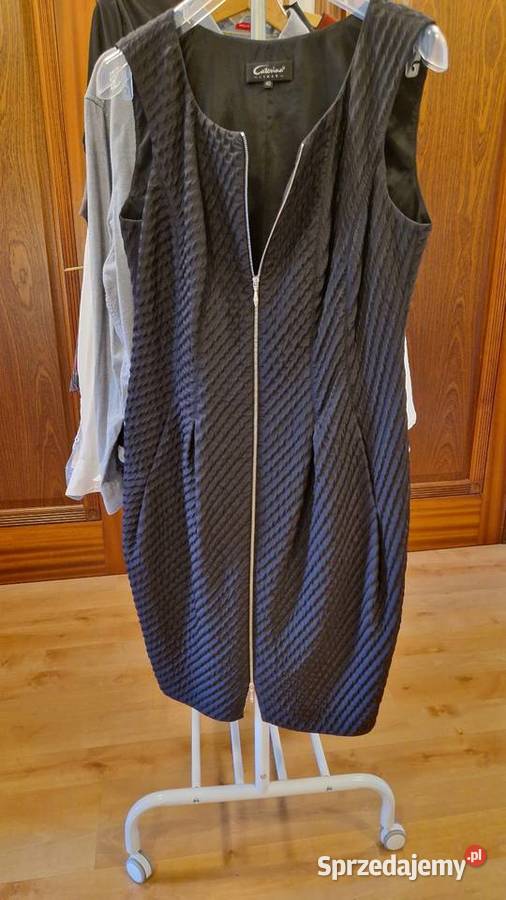 Wizytowa SUKIENKA mała czarna Caterina bez Lublin