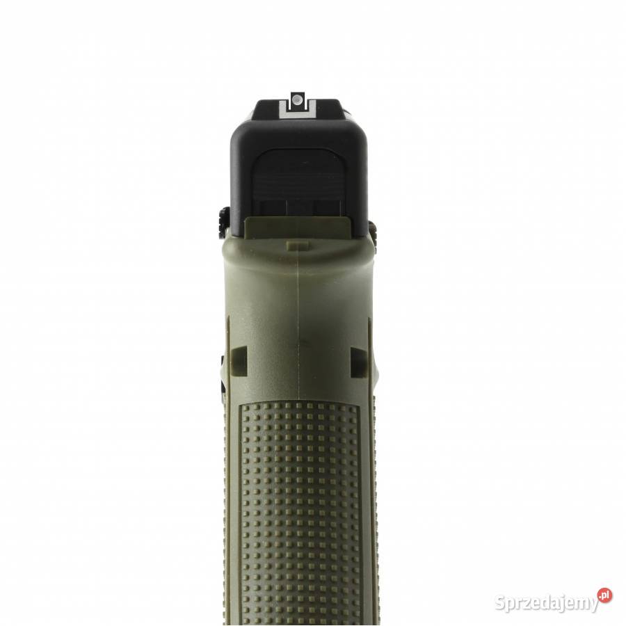 Pistolet wiatrówka Glock 17 gen 5 45 mm zielony Przyłęki
