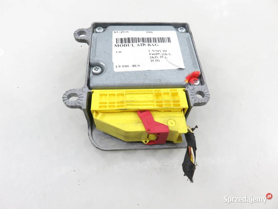 MODUŁ AIRBAG VW CADDY III 6Q0909605AH 5WK43351 sprzedam