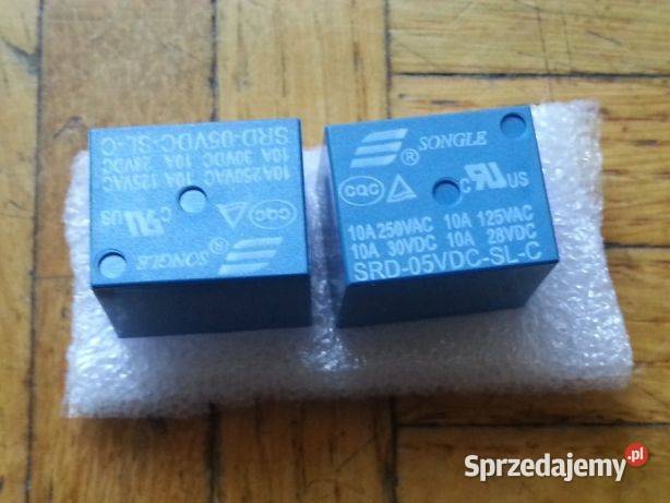 Przekaźnik SONGLE 5V DC 10A NOWY bez opakowania Bydgoszcz