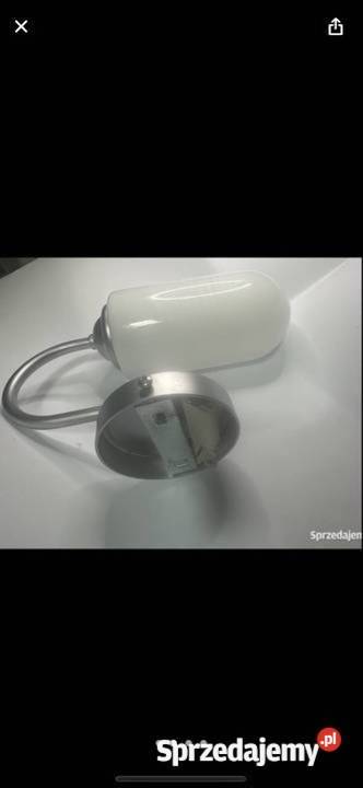 ładny kinkiet na ścianie na żarówkę e14 klosz Gliwice sprzedam