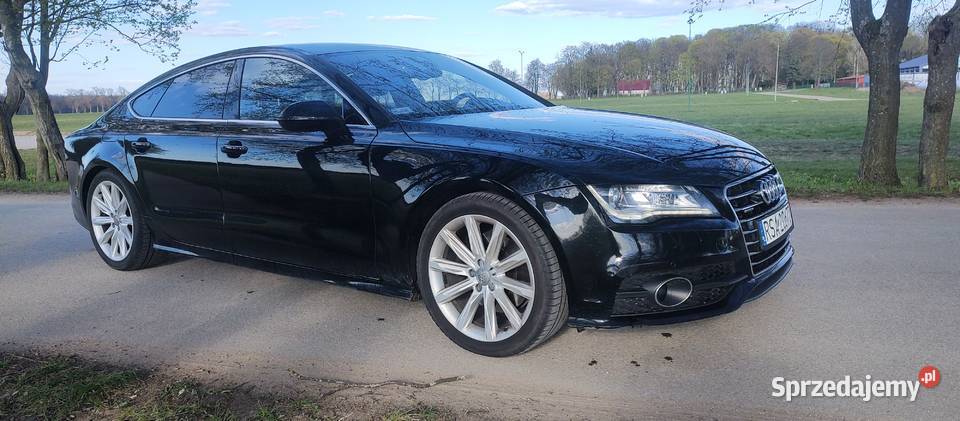 Audi a7 30tdi faktura VAT nieuszkodzony Audi Klukowo-Kolonia