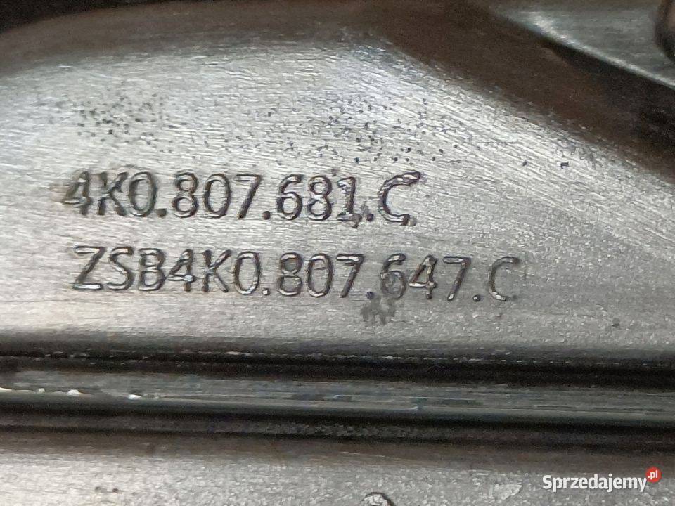 AUDI A6 C8 KRATKA ZDERZAKA LEWY PRZÓD 4K0807681C Pleszew