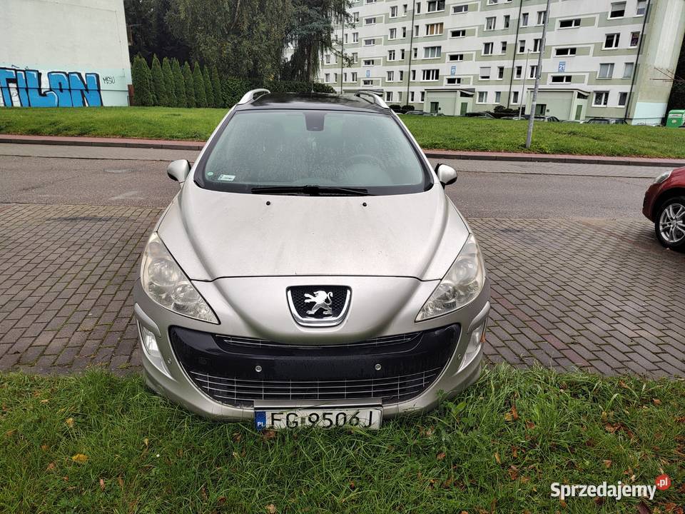 Peugeot 308SW 2009 panorama 16 HDI bez FAPDPF Gorzów Wielkopolski sprzedam