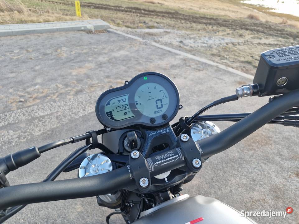 Benelli Leoncino Trail 500 pełna historia pomorskie Chojnice sprzedam