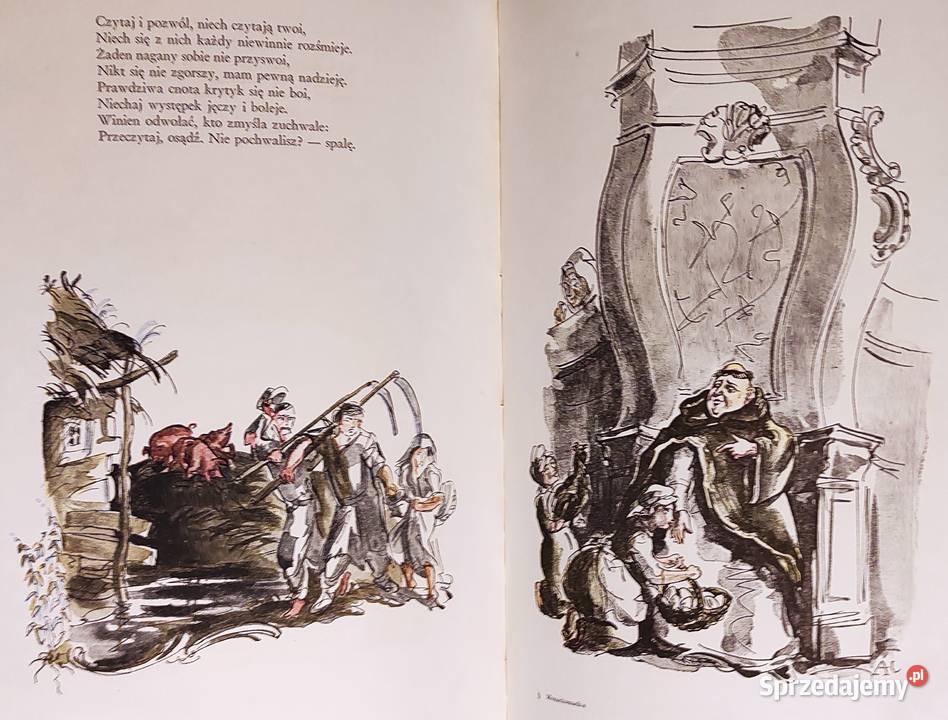 Ignacy Krasicki Monachomachia czyli Wojna Warszawa