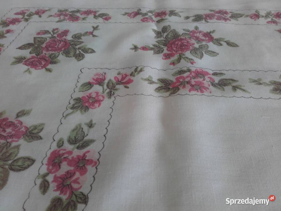 Obrus vintage bawełna 146x170 Warszawa