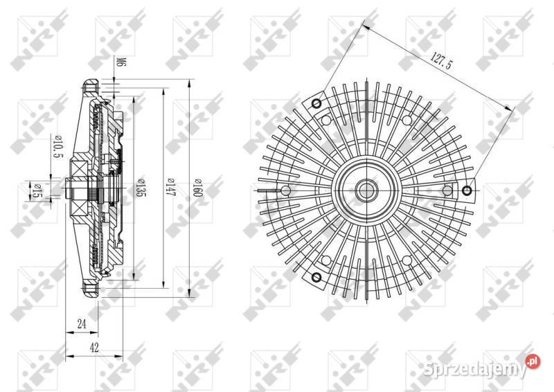 wiskoza mercedes 320cdi sprzęgło 6132000022 Częstochowa