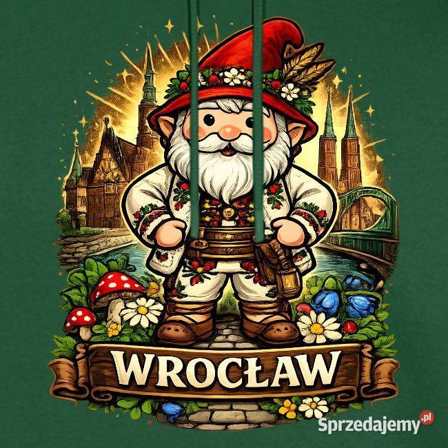 Ekologiczna męska bluza z kapturem Premium