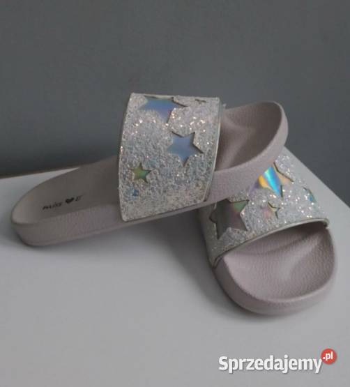 Klapki brokatowe rozmiar 30 107 lubelskie sprzedam