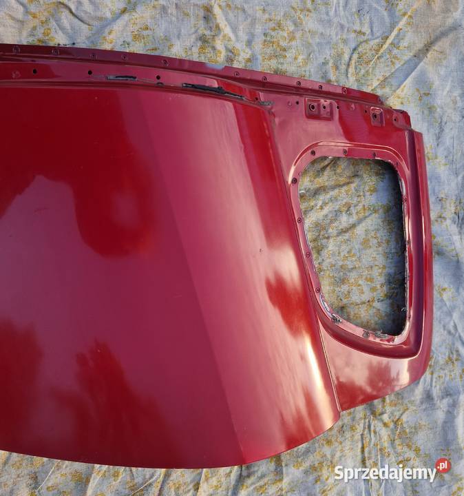 MAZDA RX8 RX8 2008 DRZWI LEWE TYŁ TYLNE CZERWONE