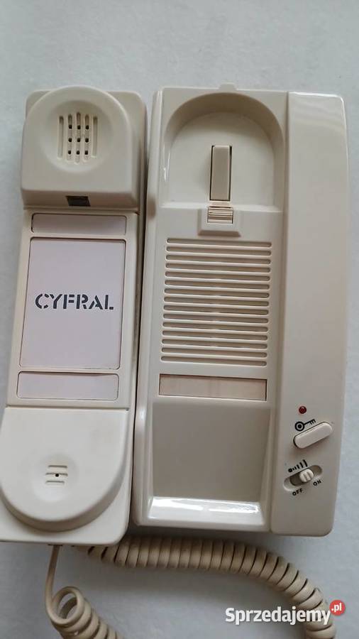 Sprzedam analogowy domofon Cyfral Zgierz sprzedam