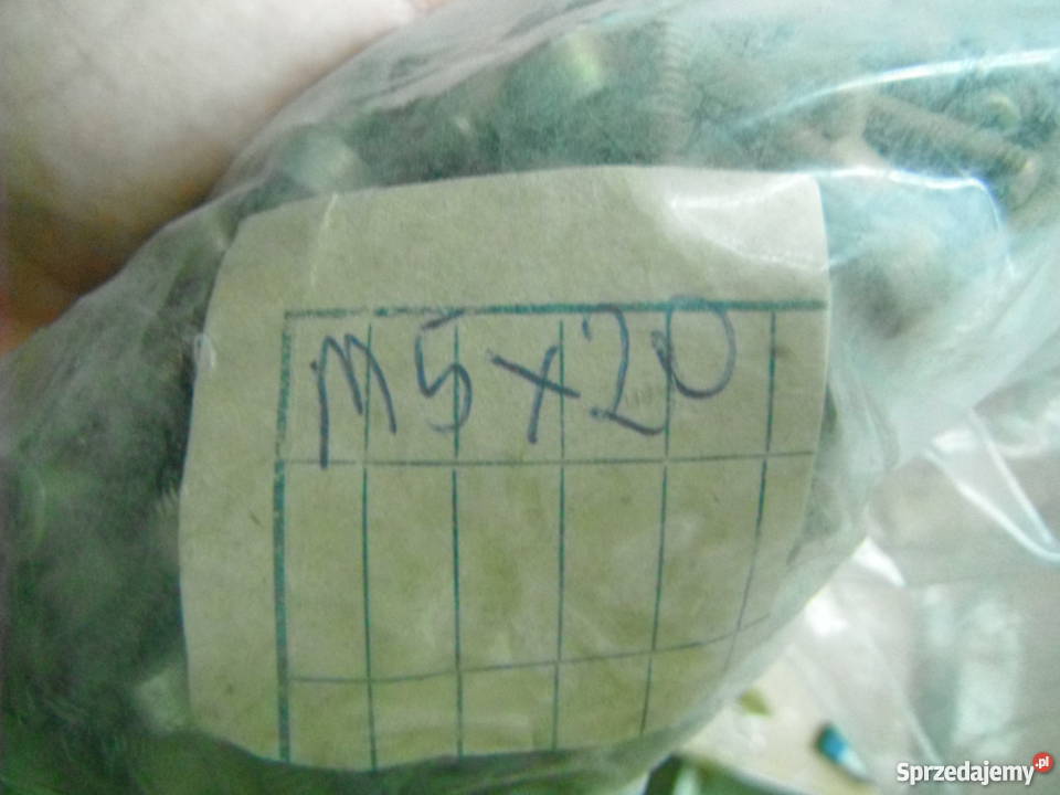 Śruba imbusowa walcowa M4 M5 M6 Nowe