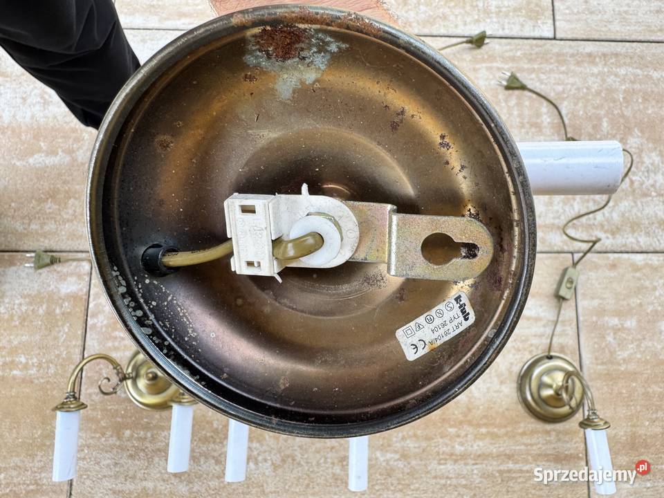 Kinkiet ścienny oświetlenie boczne lampa gięta Garwolin sprzedam