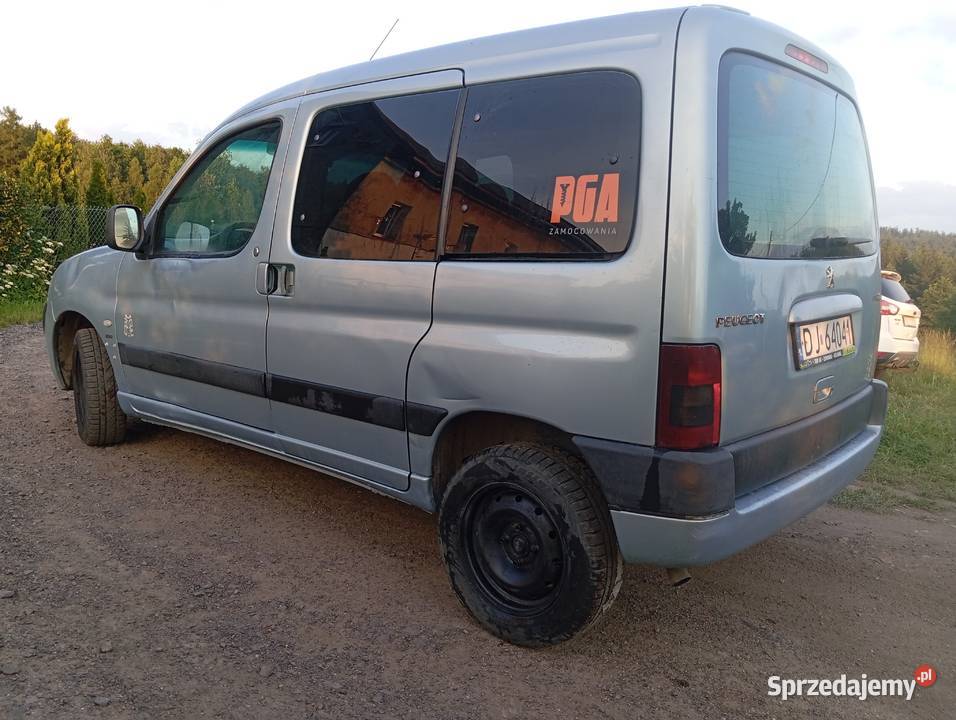 Peugeot Partner 20hdi 90 Nowa belka klima Rok produkcji 2005 dolnośląskie Wałbrzych