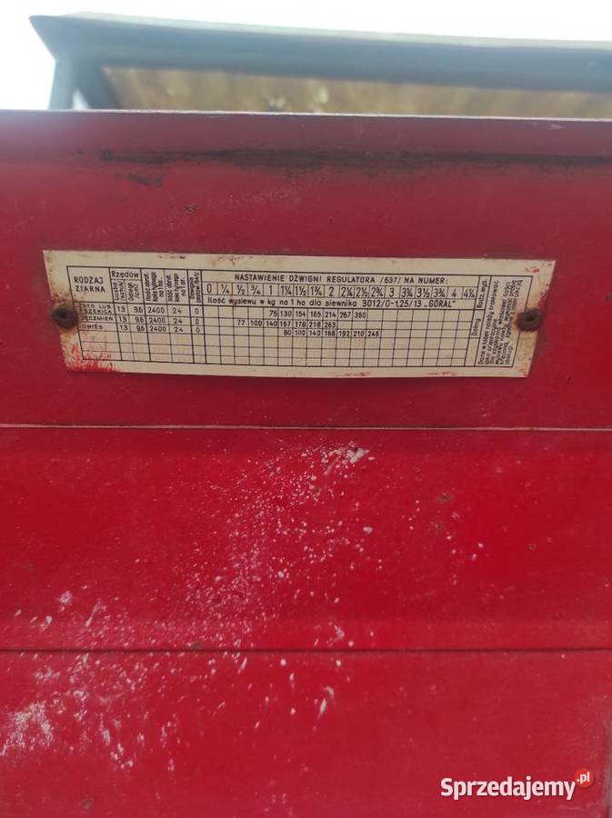 Siewnik zbożowy 21 lejkowy Jaźwiny