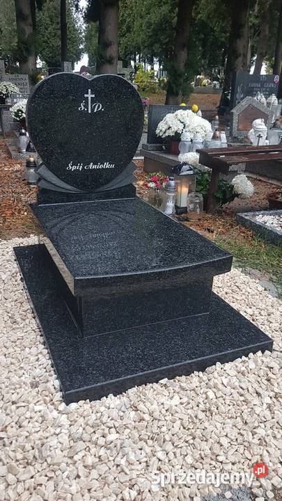 Nagrobek urnowy impala tablica serce 1921 Dom i Ogród Świdnica