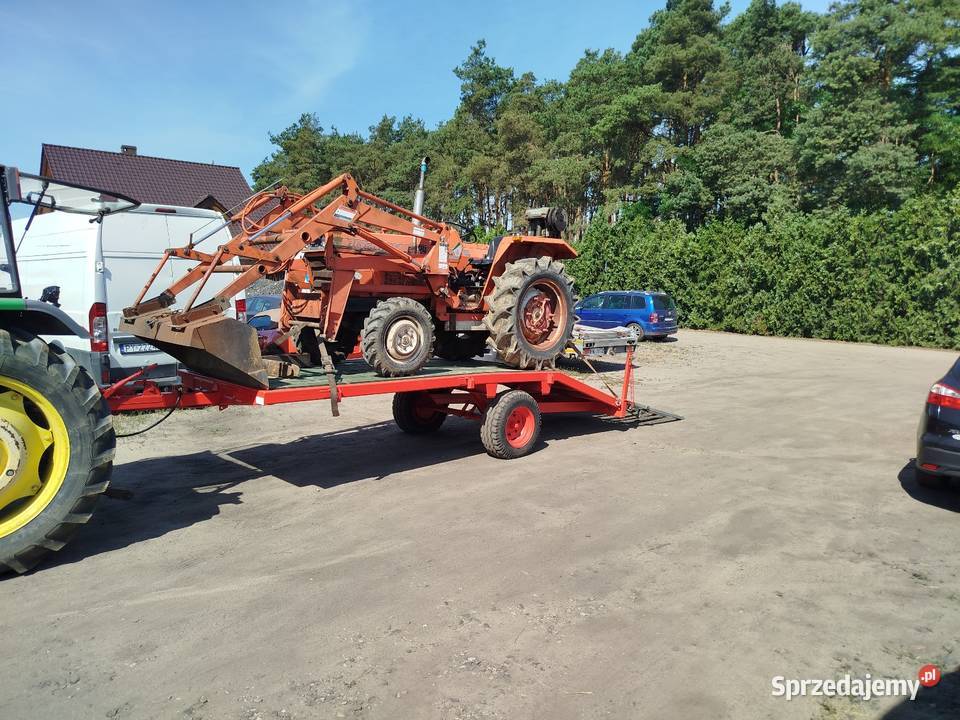 Przyczepa rolnicza laweta podwozie nieuszkodzony Włoszakowice