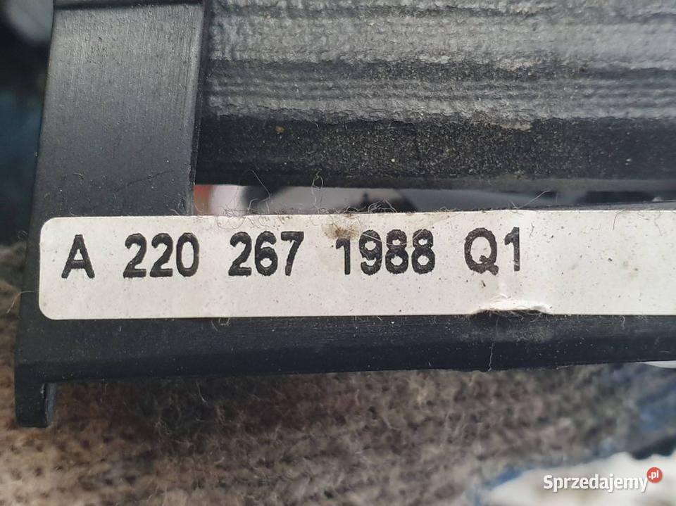 PRZYCISK MERCEDES W220 A2202671988 kujawsko-pomorskie Lipno