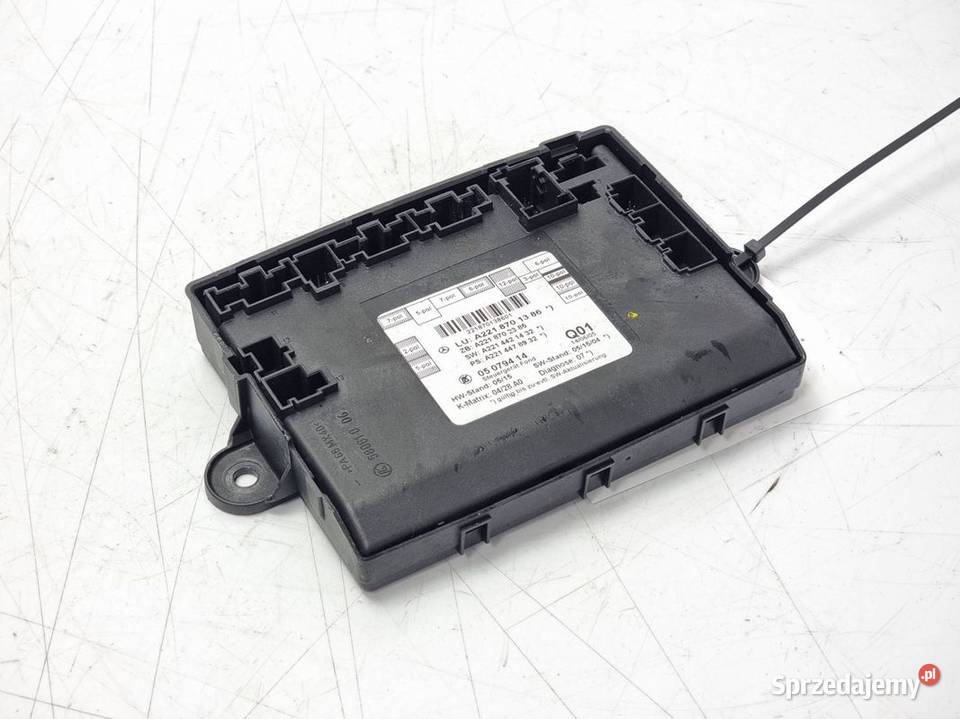 MODUŁ MERCEDES W221 S350 A2218701386 Lipno sprzedam