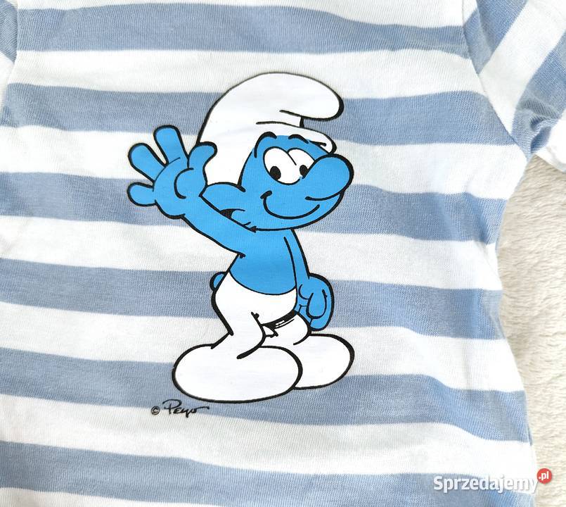 Body dziecięce Sinsay 62 bawełna smerf Smurfs Rozmiar 62 zachodniopomorskie Szczecin