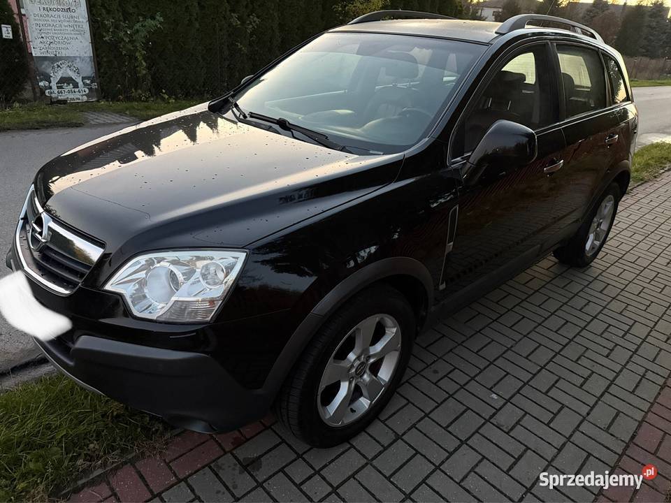 Opel Antara 20 CDTI Cosmo 4x4 2007 r brązowe Antara Chełm