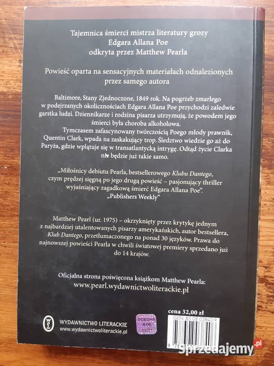 Pearl Matthew Cień Poego Nowa Poznań