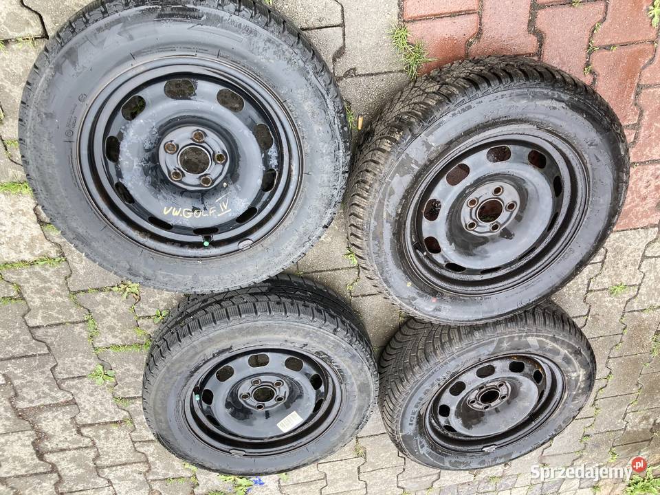 Felgi do VW oponami wielosezonowymi 195x65x15 Samochodowe Chorzów