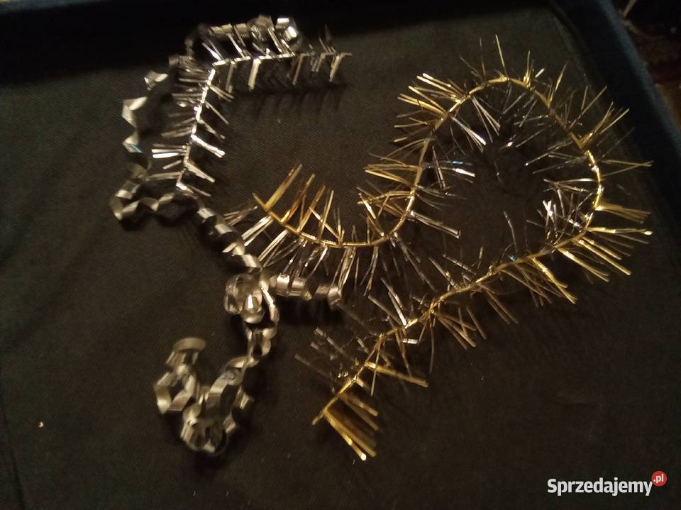 Zestaw małych łańcuchów PRL na choinkę mazowieckie Warszawa sprzedam