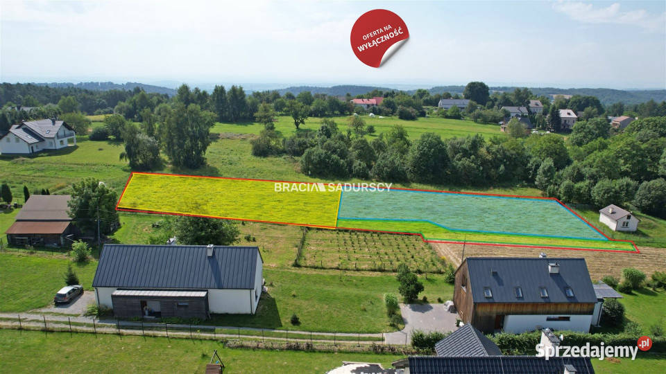 sprzedaży działki Kleszczów 1680m2 27m