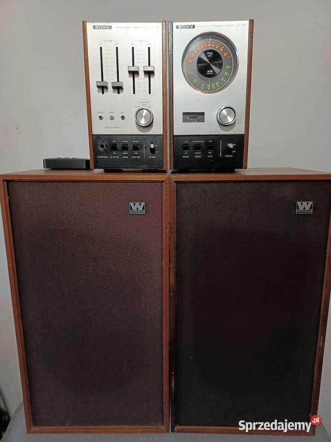 Zestaw Vintage SONY WHARFEDALE Gdynia sprzedam