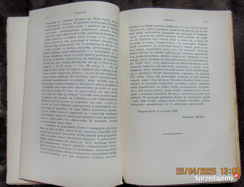 Korespondencja księcia Lubeckiego z lat 18211830 lubelskie Bychawka Trzecia sprzedam