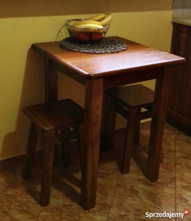 MASYWNY stół drewniany kuchenny 80x50 NOWY stoły śląskie Sosnowiec