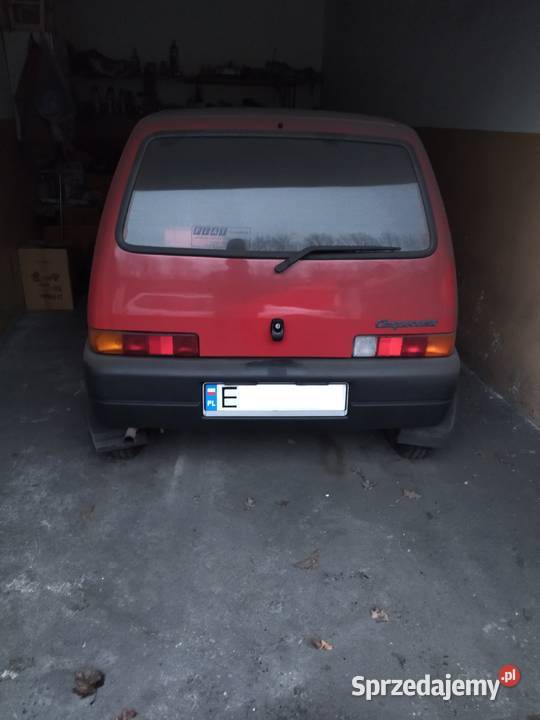 Fiat Cinqecento zabytkowy Motoryzacja łódzkie Głowno