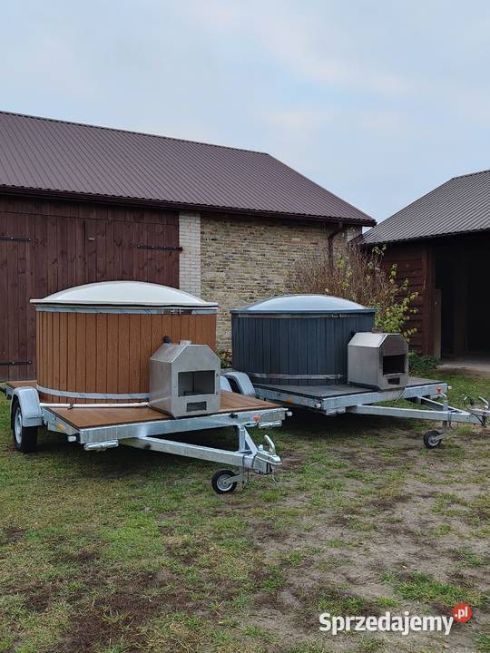 Największa mobilna balia jacuzzi ruska bania Wisznice