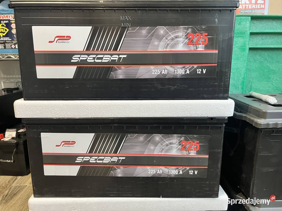 Akumulator SPECBAT 225Ah 1300A EN DOWÓZ Pruszcz Gdański