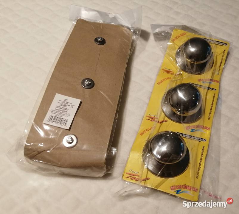 Gałka pokrywki garnka uchwyt metalowy 3 Akcesoria kuchenne śląskie Czeladź sprzedam